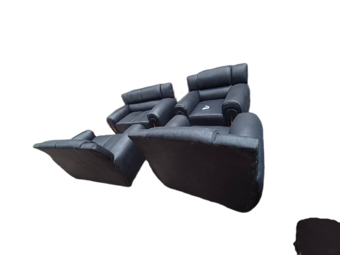 Obey New Design Round Arm Material Sofa - Image 3