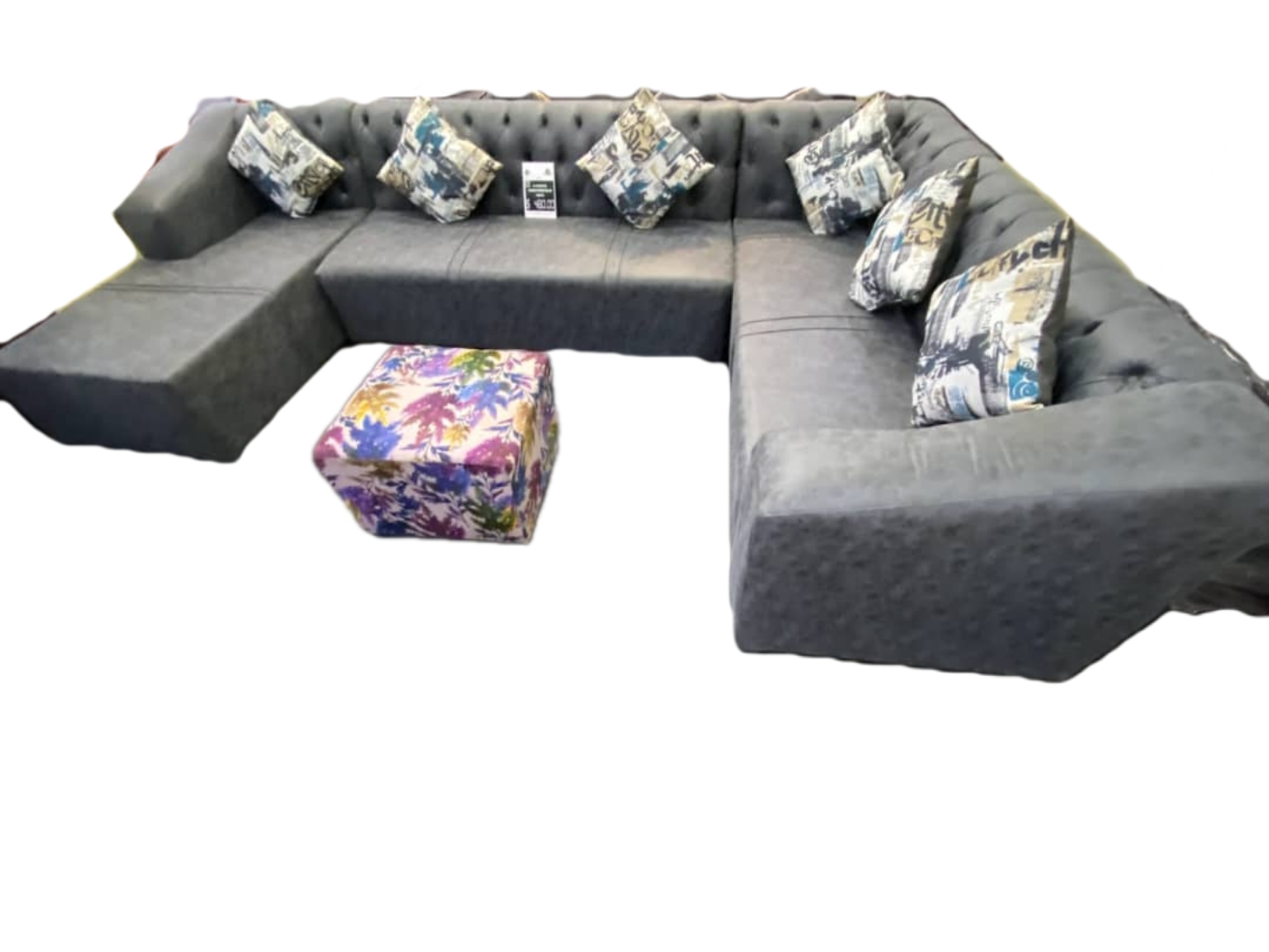 Chesterfield U Shape Sofa - Image 4