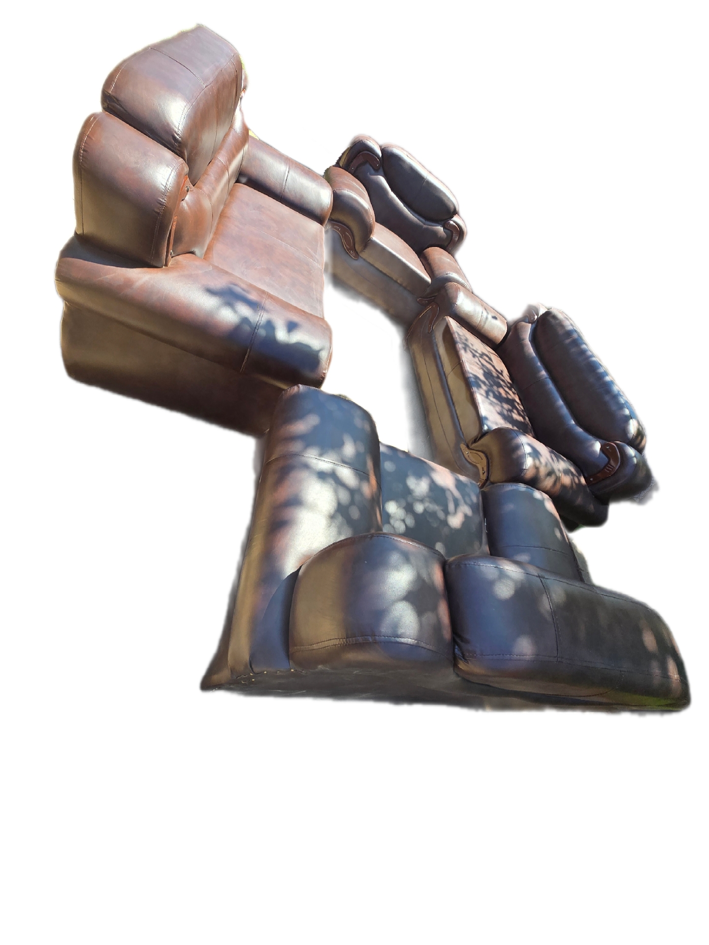 Chiremerera Bonded Leather Sofa - Image 3