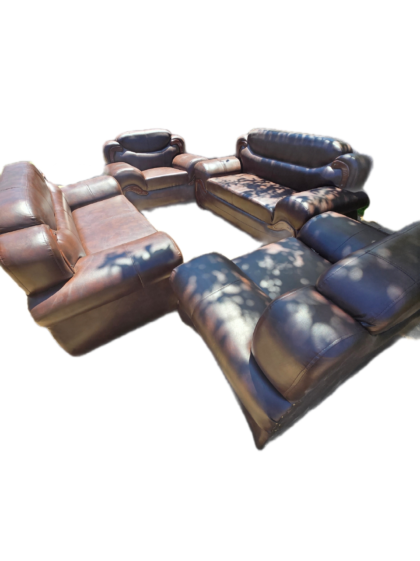 Chiremerera Bonded Leather Sofa - Image 4