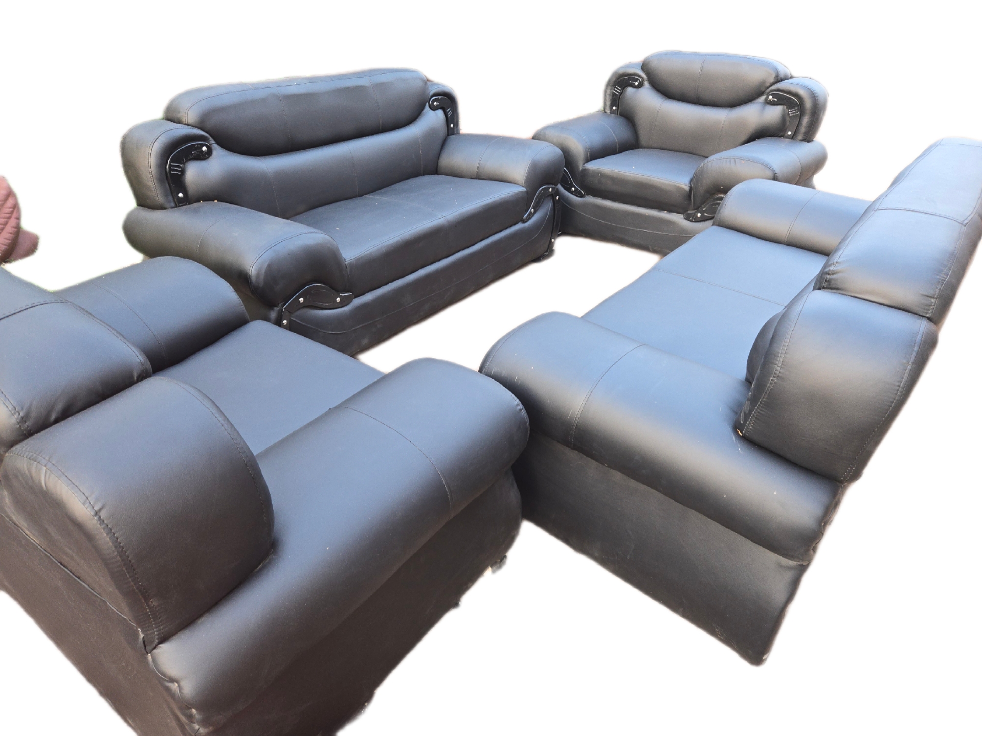 Chiremerera Bonded Leather Sofa
