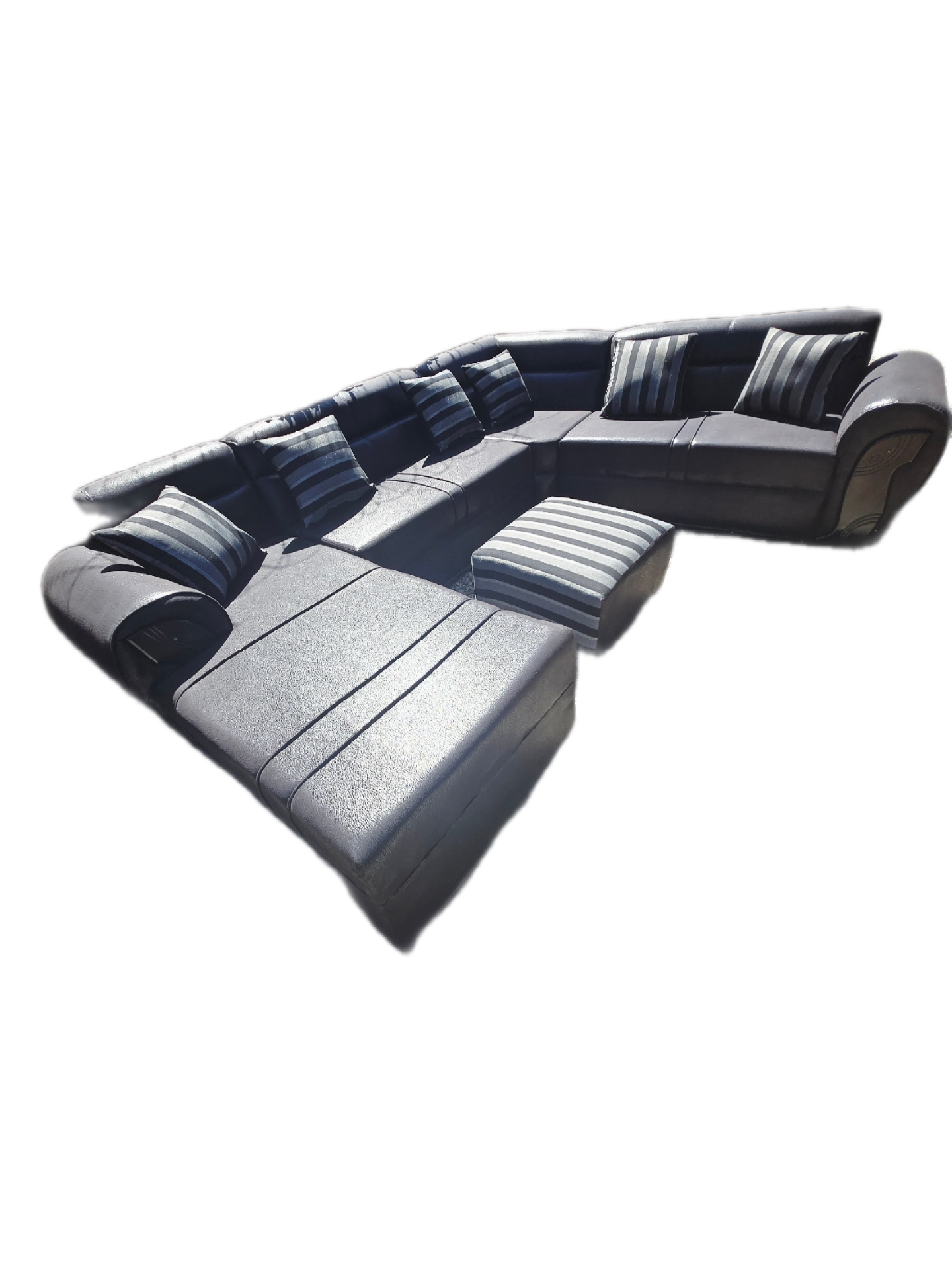 Plain U shape buffalo Sofa - Image 7