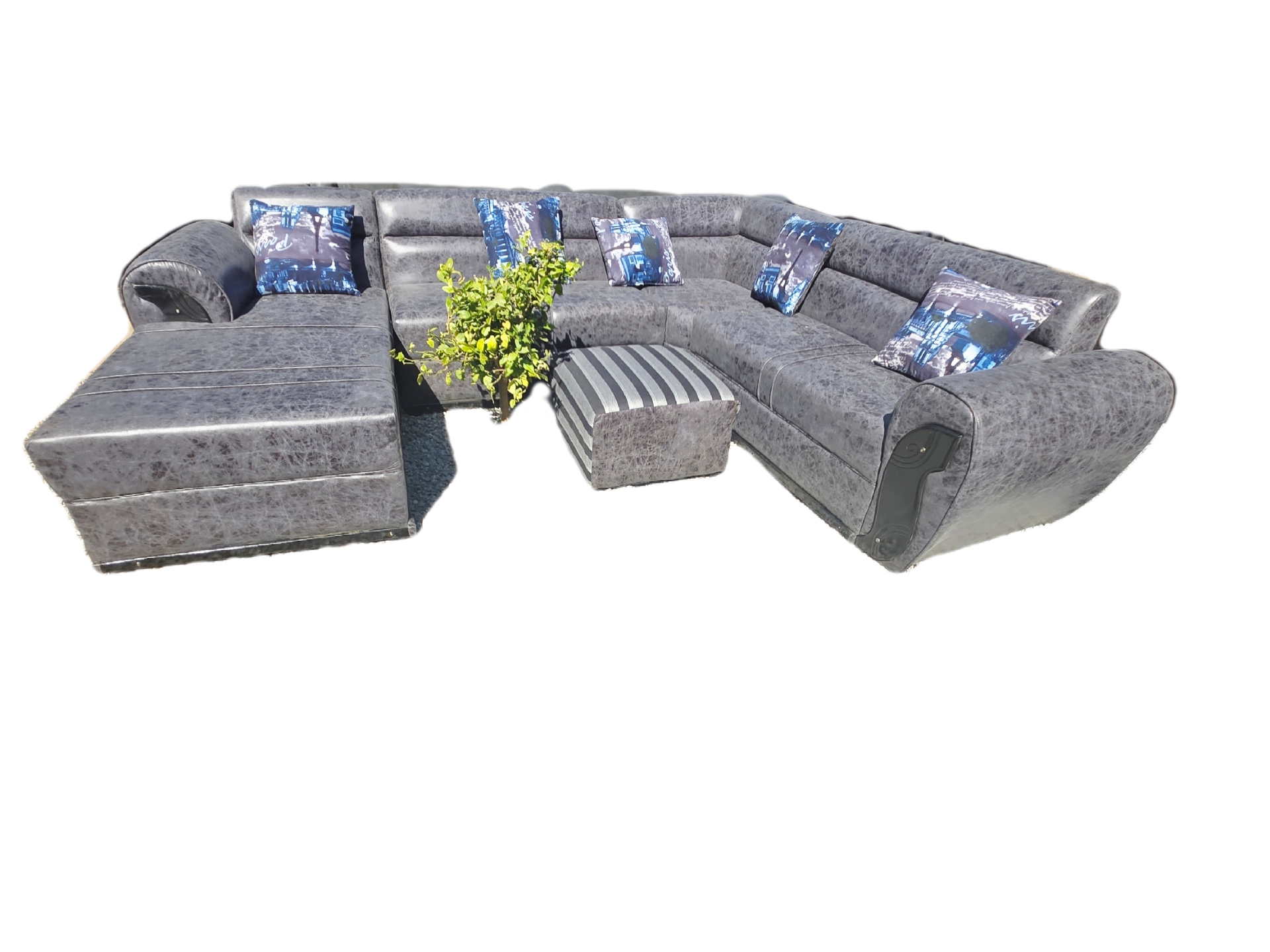 Plain U shape buffalo Sofa - Image 4