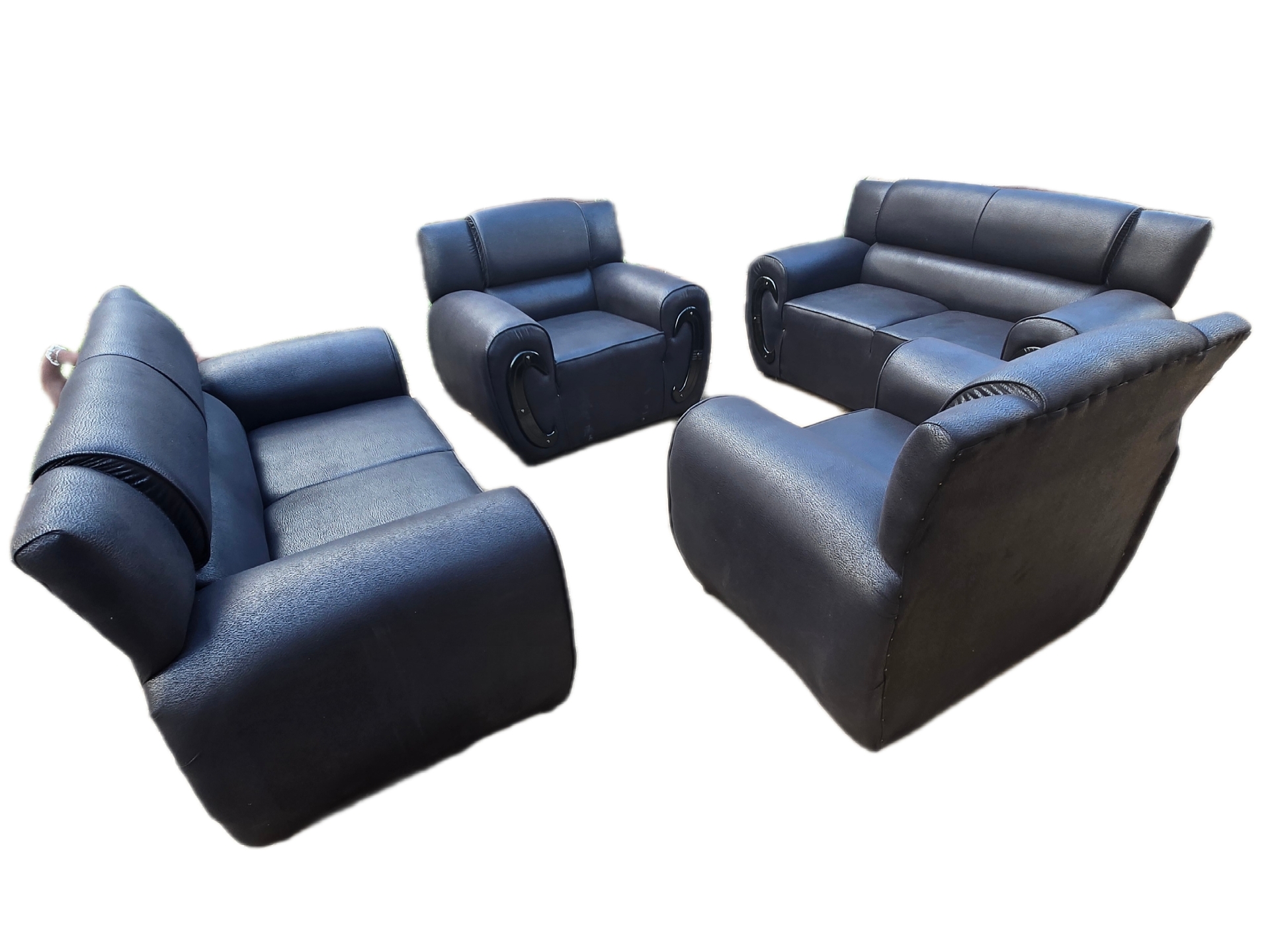 Obey New Design Round Arm Material Sofa