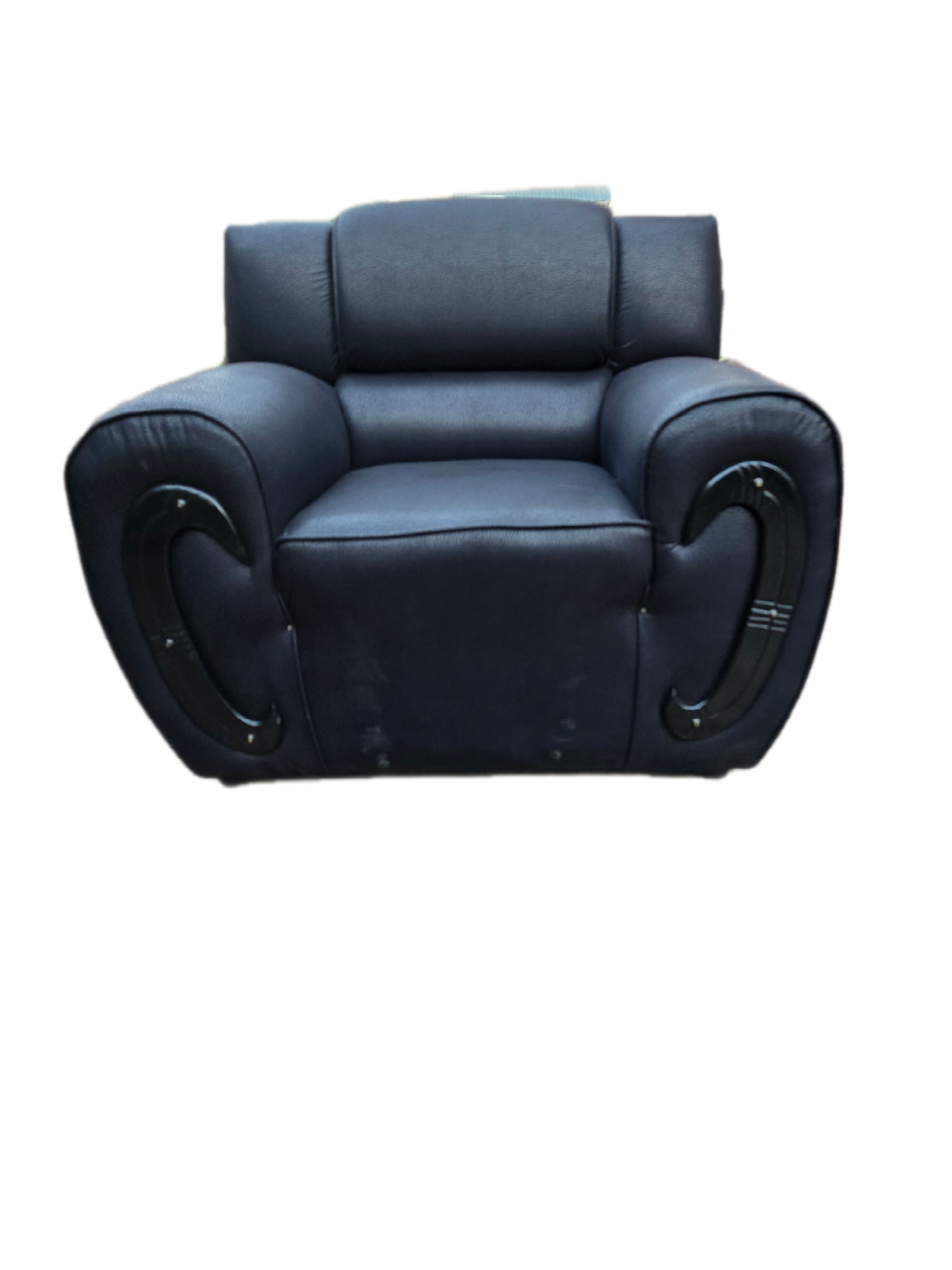 Obey New Design Round Arm Bonded leather Sofa - Image 5