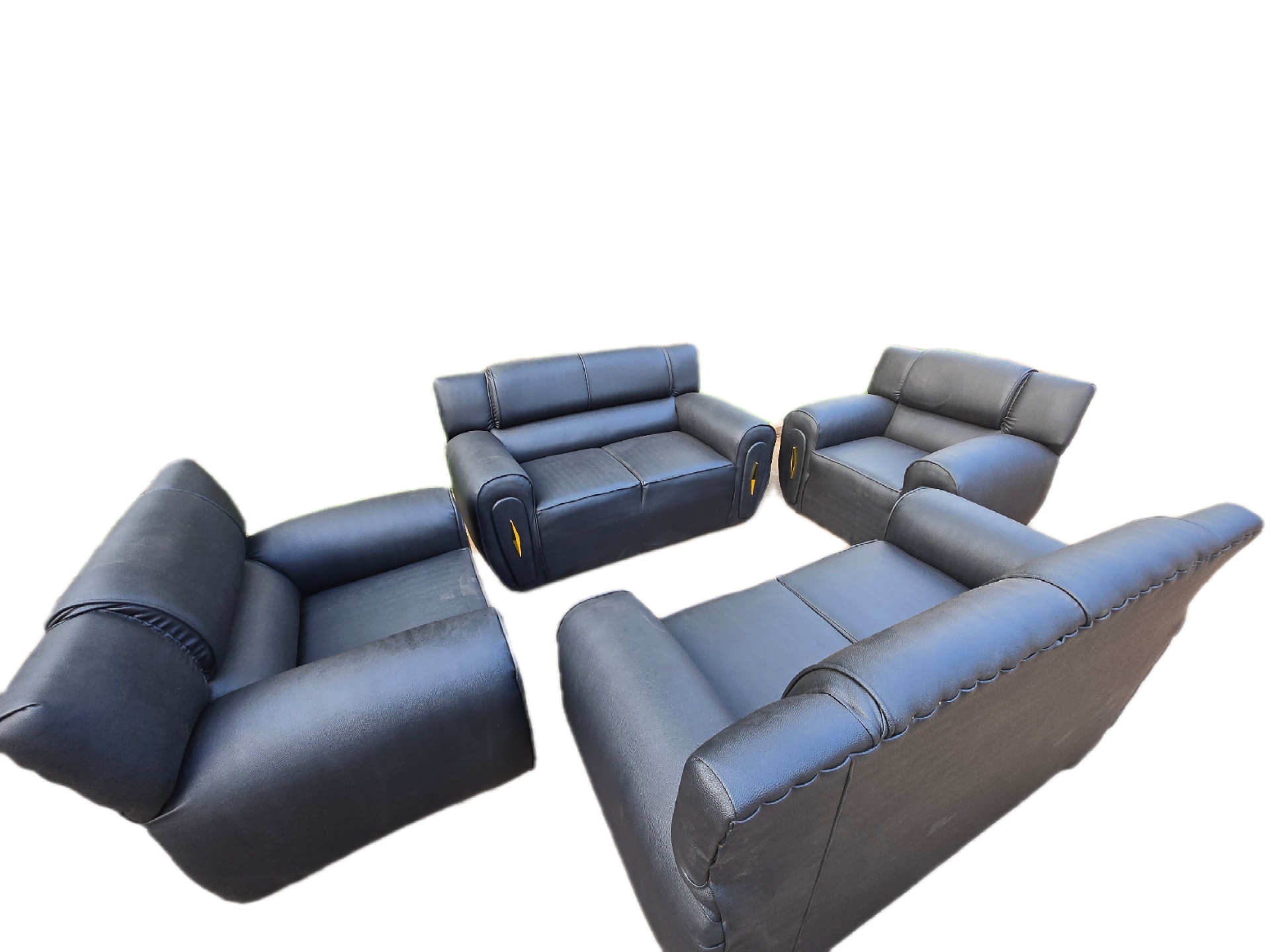 Obey New Design Round Arm Material Sofa - Image 5