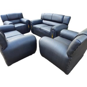 Obey New Design Round Arm Bonded leather Sofa