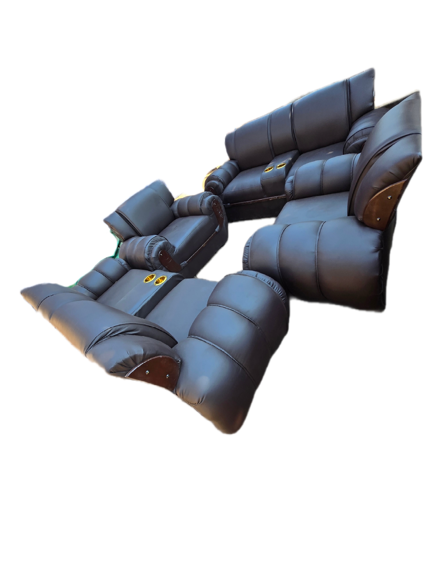 Elephant Old Design Bonded Leather Sofa