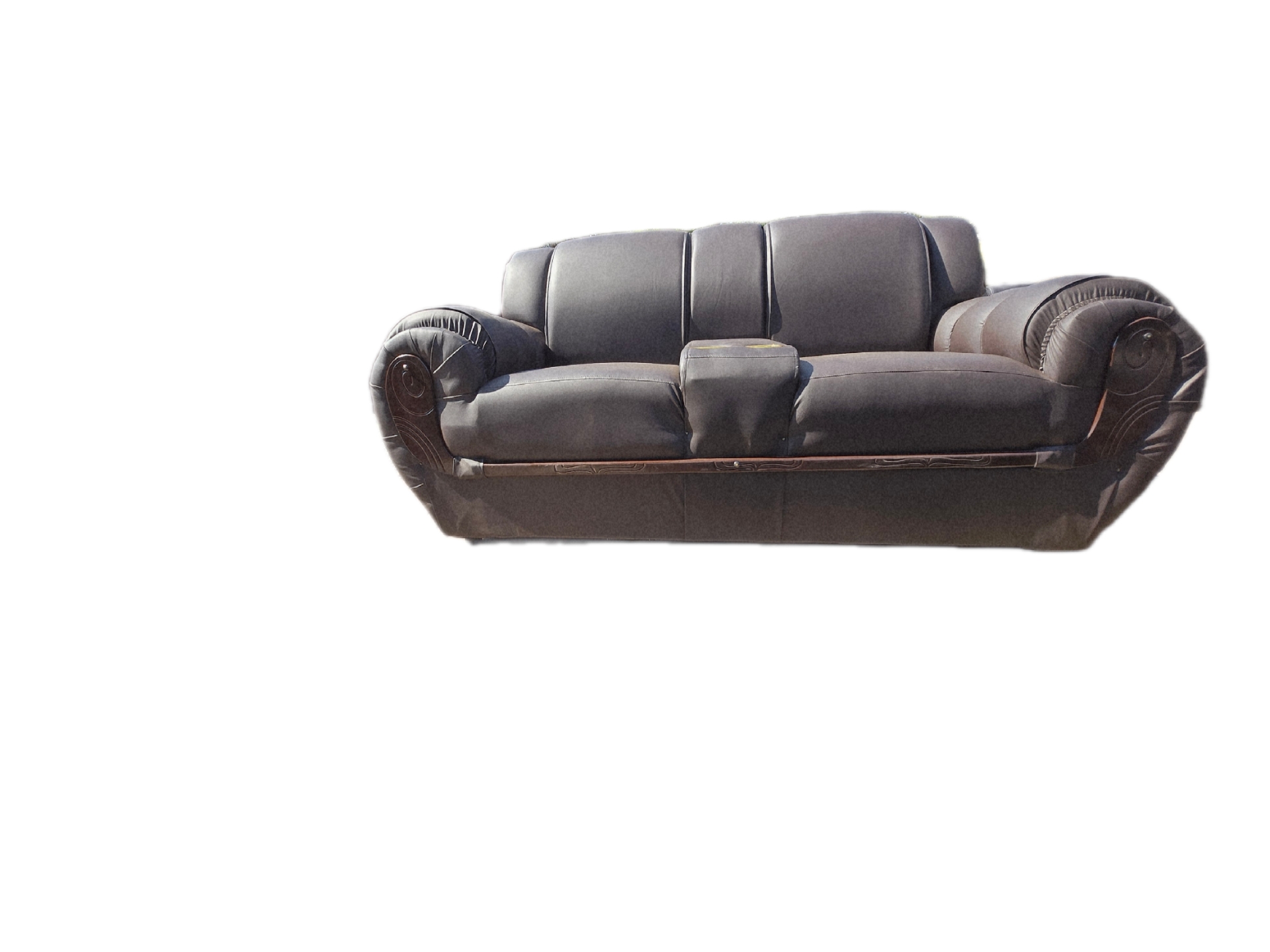 Elephant Old Design Bonded Leather Sofa - Image 6