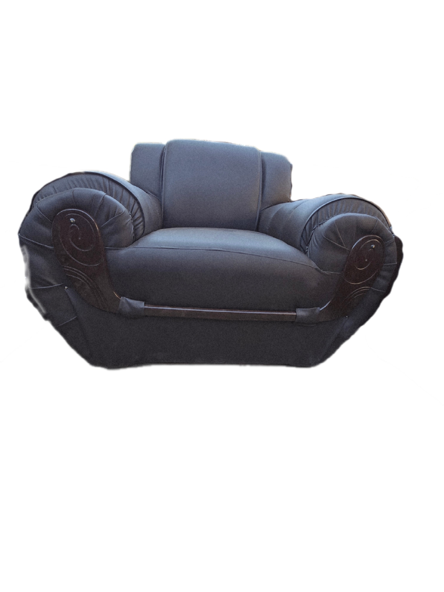 Elephant Old Design Bonded Leather Sofa - Image 7