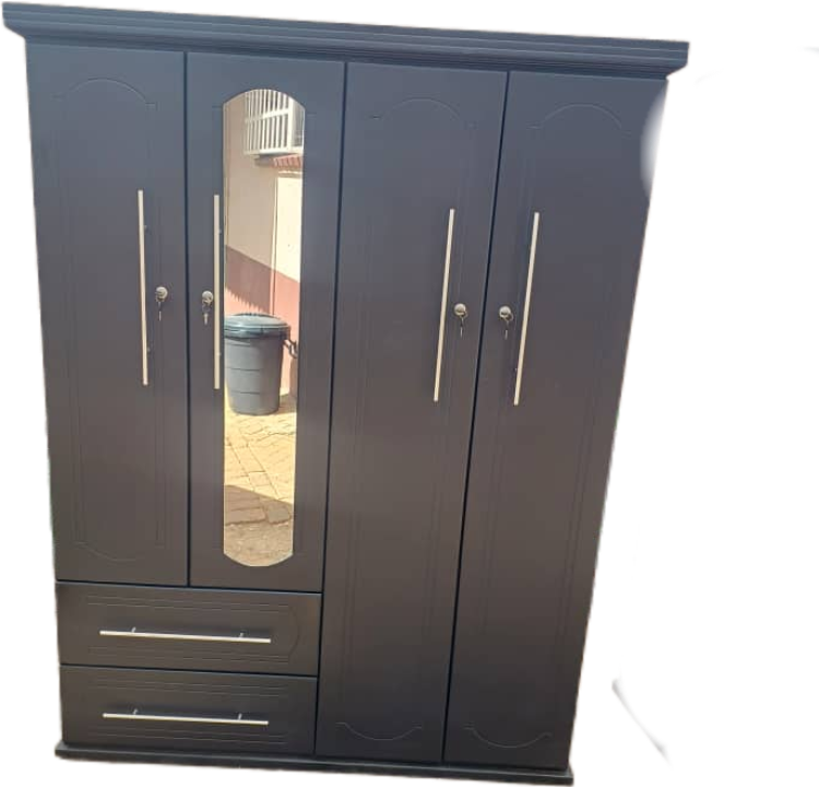 4 Door Wardrobe superwood - Image 6