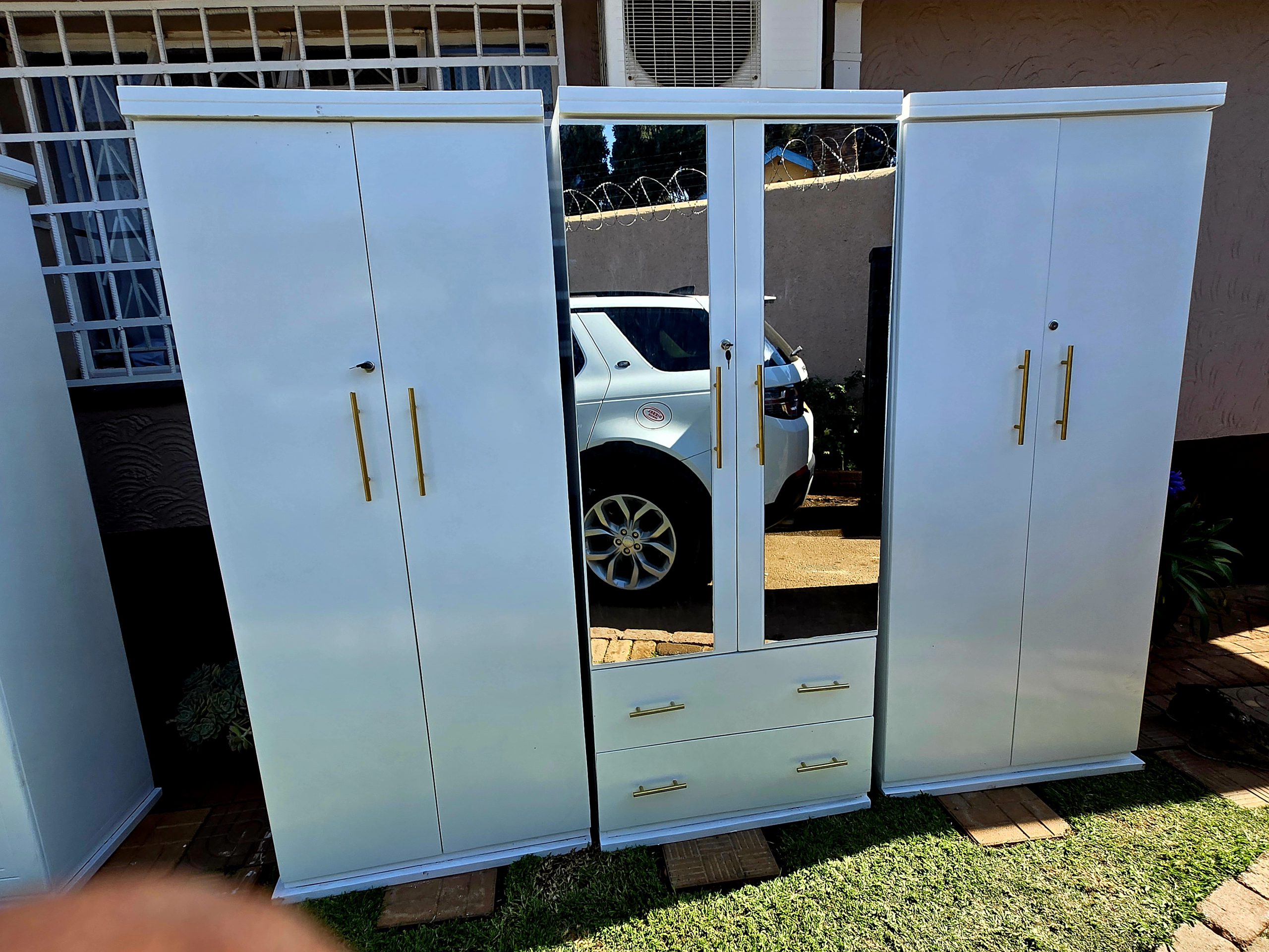 3 Piece Wardrobe superwood - Image 4