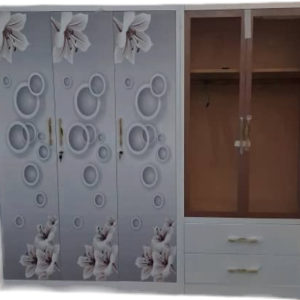 2025100609402192 5 Door Metal Wardrobe