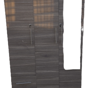 3 Door Melamine Wardrobe