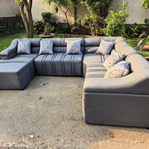 Drifter U shape Bonded Leather Sofa