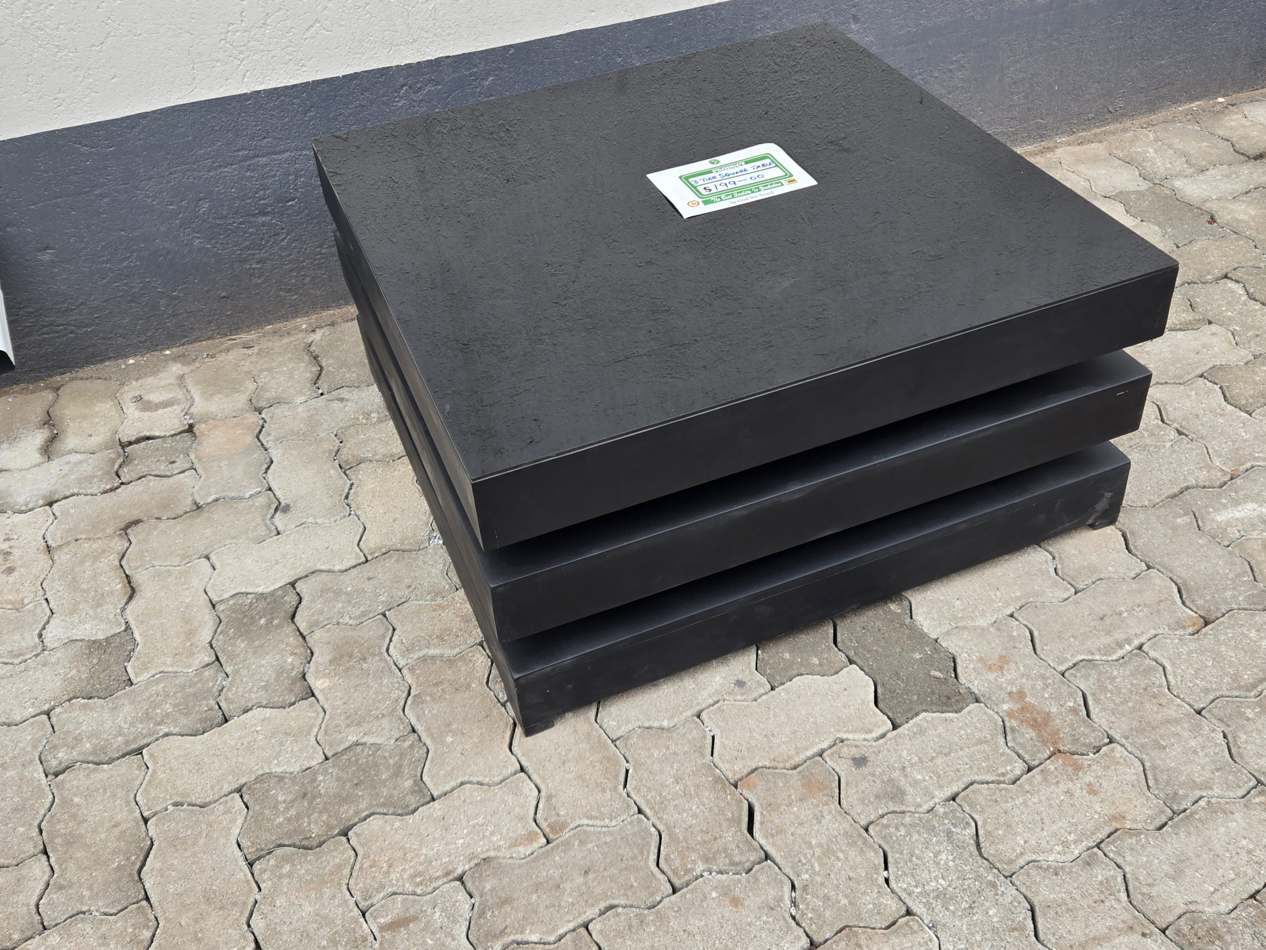 3tier Square Coffee Table