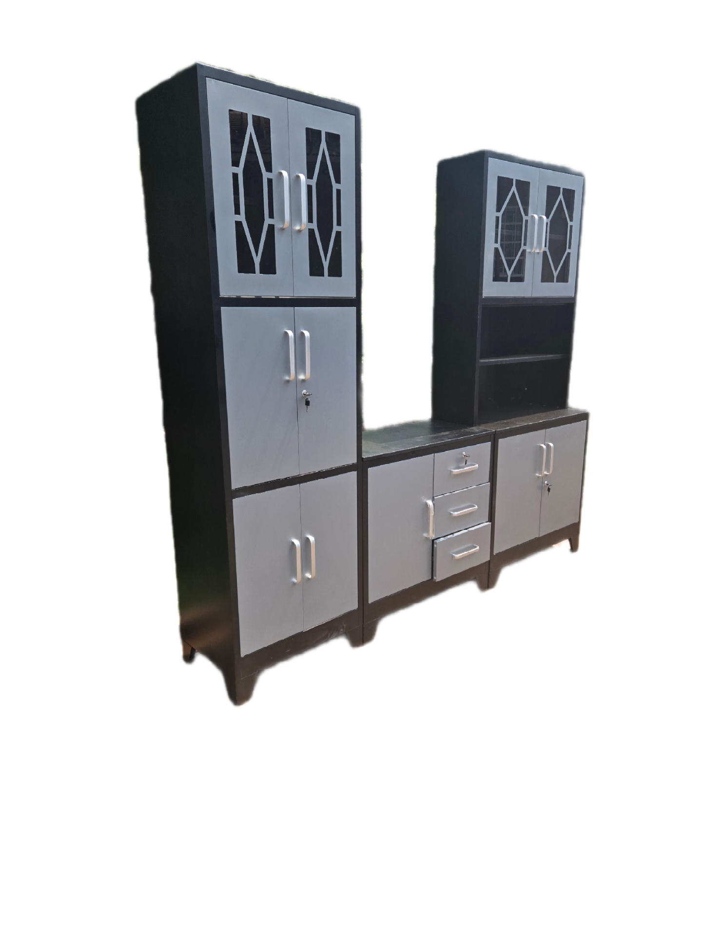 3 Piece Double Pantry Kitchen Unit - Image 5