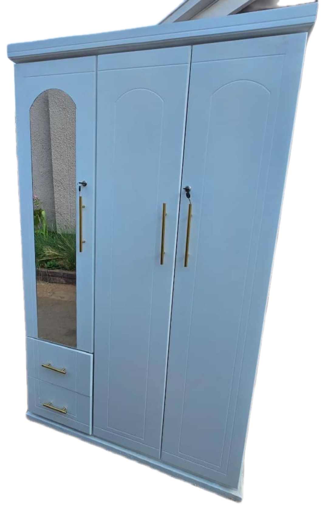 3 Door Wardrobe superwood - Image 3