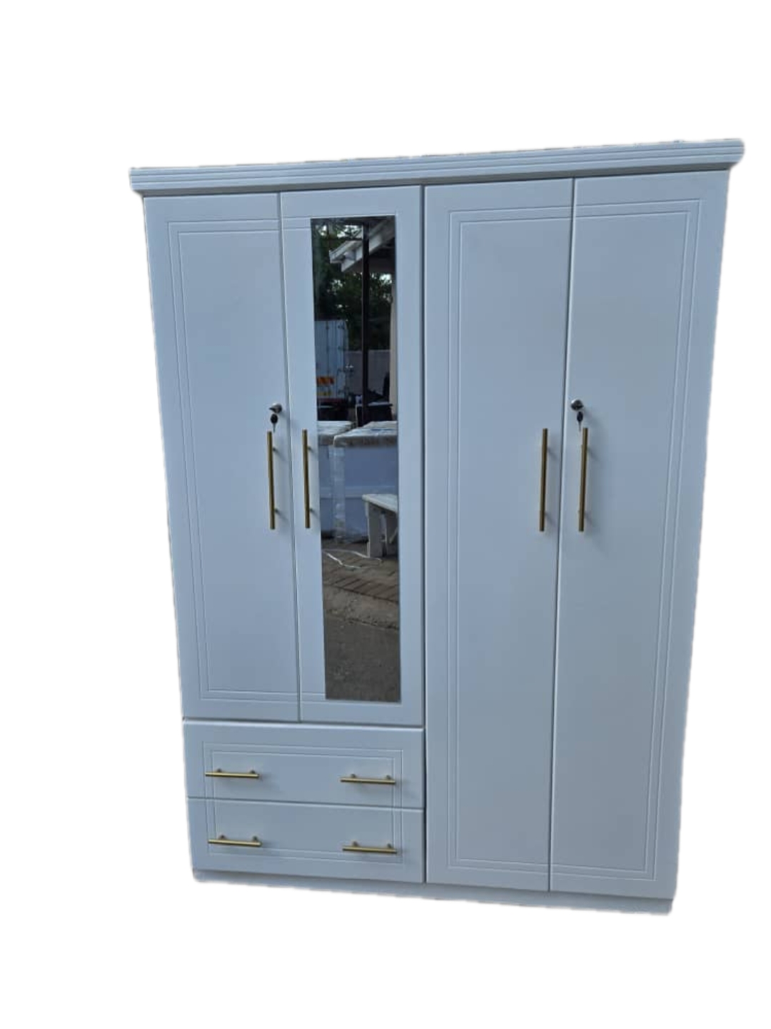4 Door Wardrobe superwood - Image 4