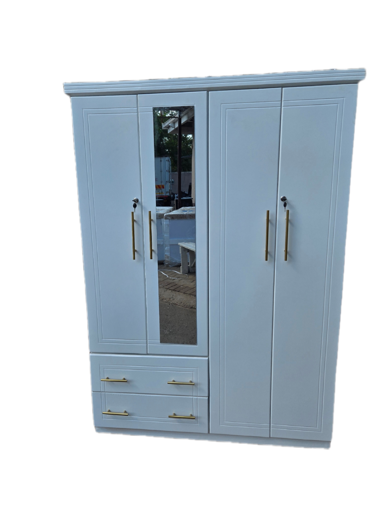 3 Door Wardrobe superwood - Image 4
