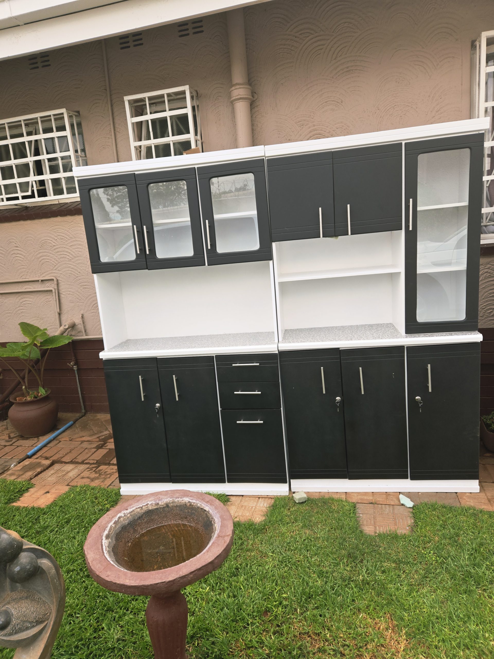 2Piece 6 Door Kitchen Unit Superwood