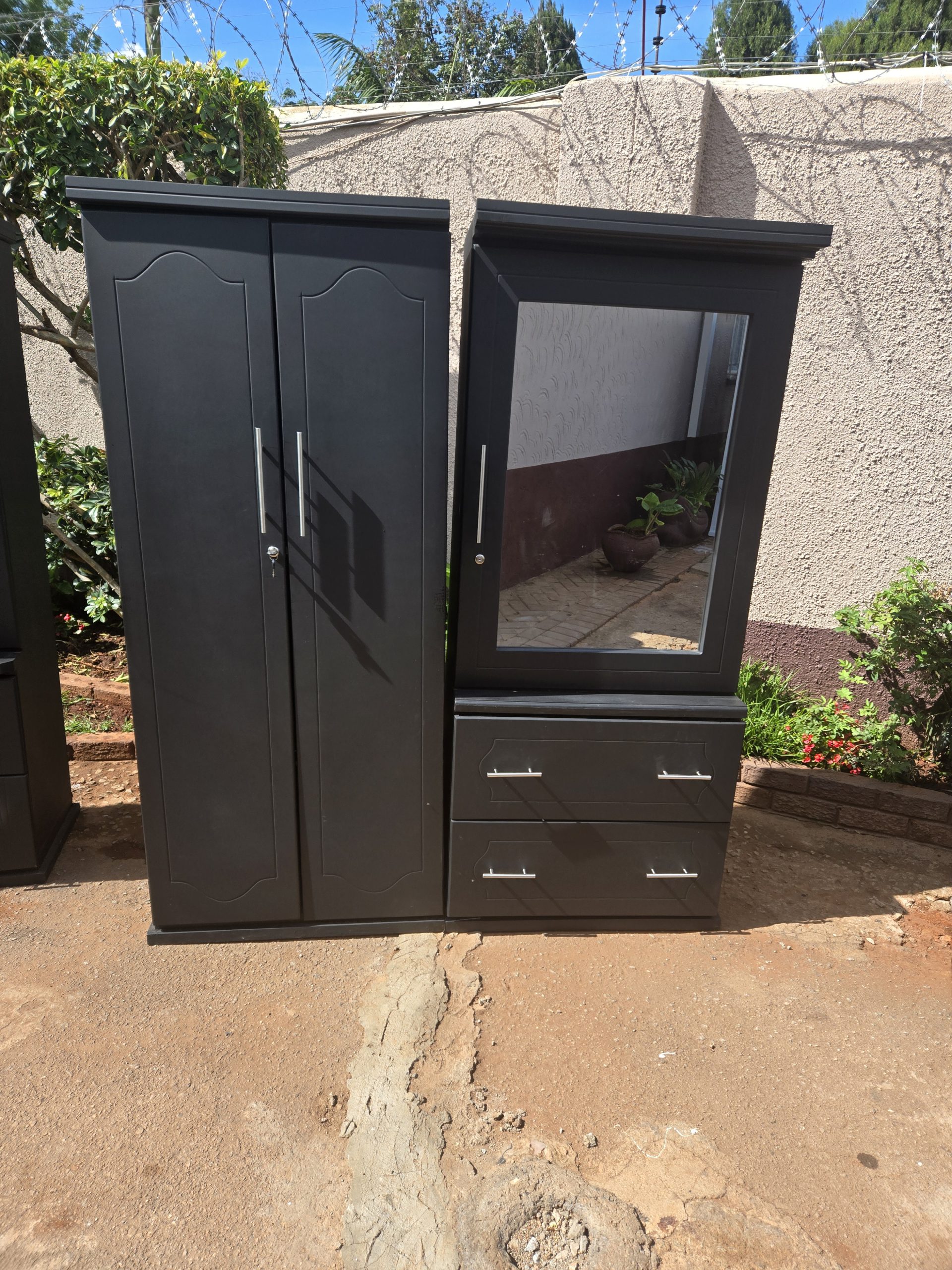 2 Piece Wardrobe superwood