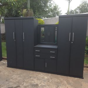 3 Piece 7 Door Wardrobe superwood