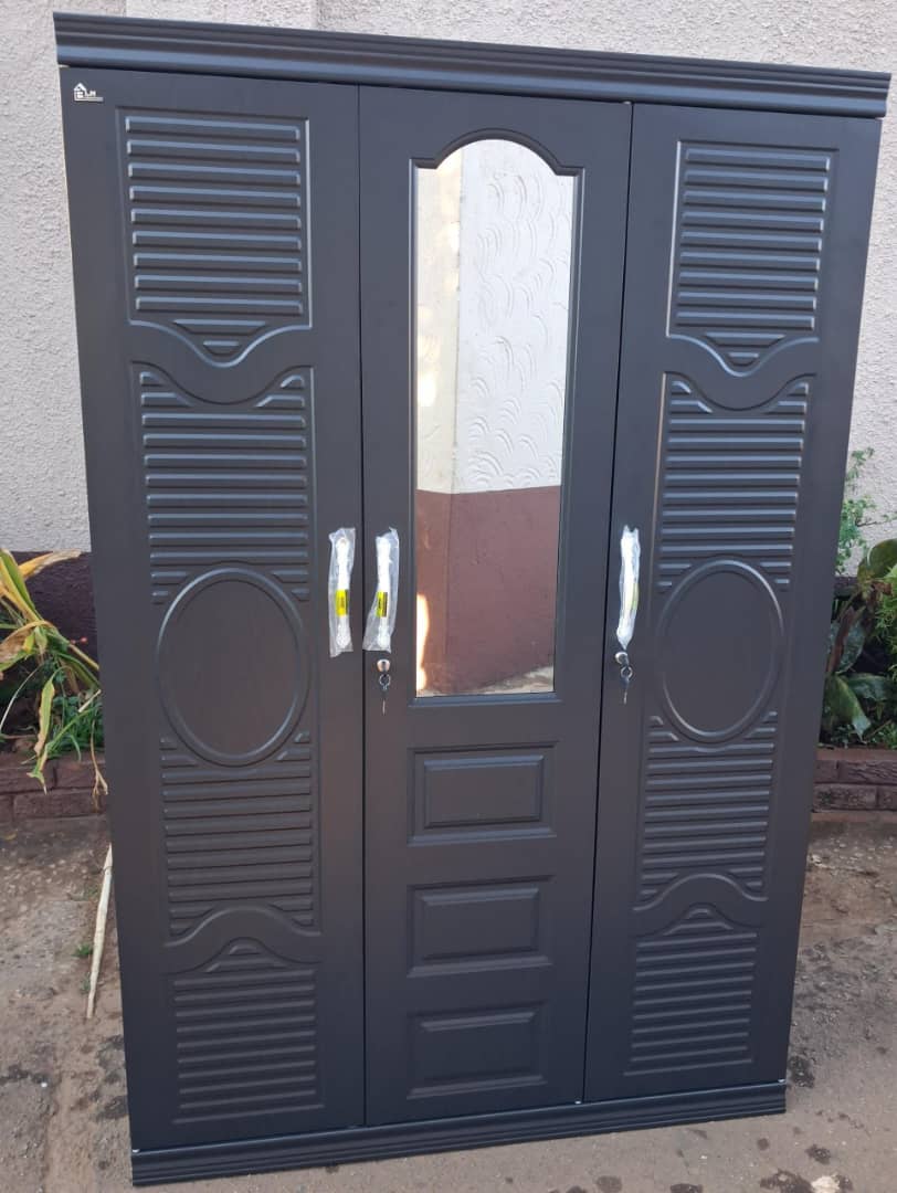 3 Door Metal Wardrobe