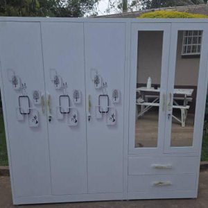 5 Door  Metal Wardrobe