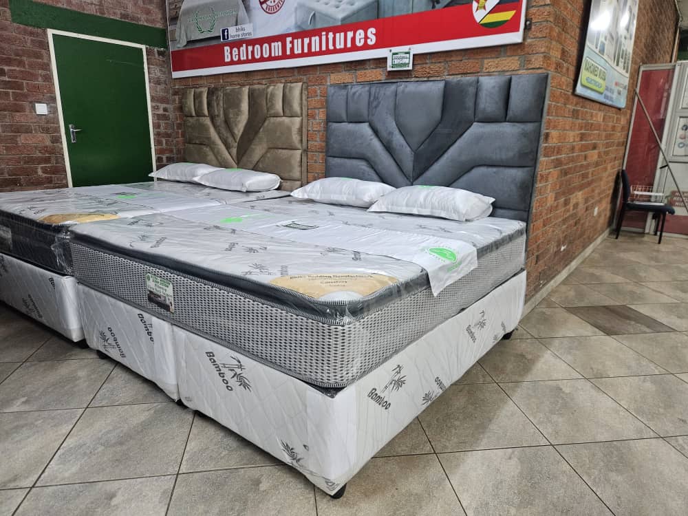 King Executive pillow top bed set